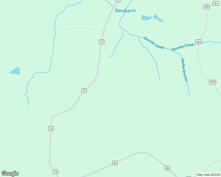 map of restaurants, bars, coffee shops, grocery stores, and more near 1054 County Road 73 in Randolph
