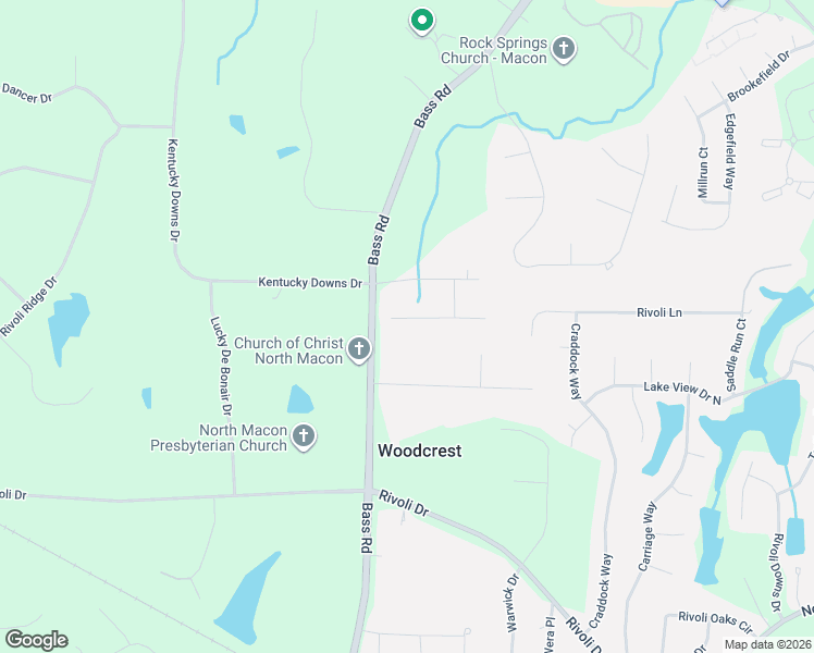 map of restaurants, bars, coffee shops, grocery stores, and more near 139 South Haven Court in Macon