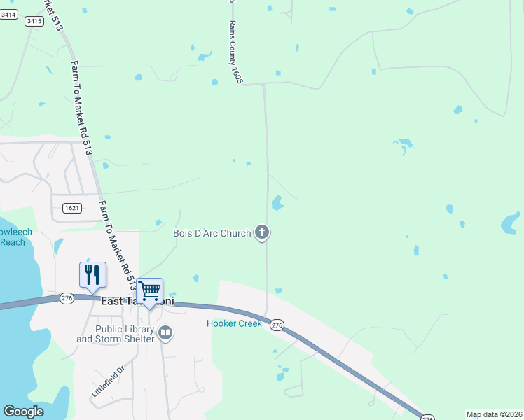map of restaurants, bars, coffee shops, grocery stores, and more near Bois D'Are in Point