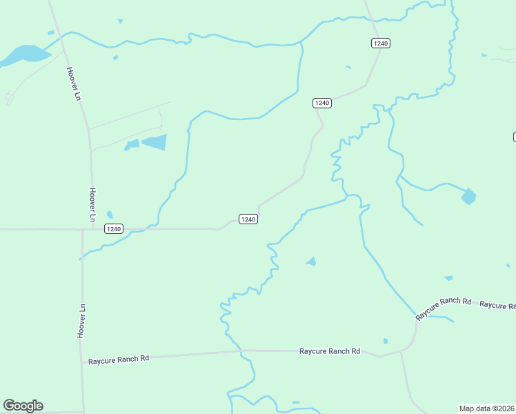 map of restaurants, bars, coffee shops, grocery stores, and more near 1582 County Road 1240 in Pittsburg