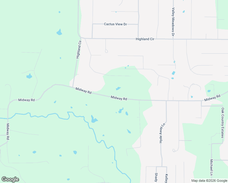 map of restaurants, bars, coffee shops, grocery stores, and more near 5309 Midway Road in Weatherford