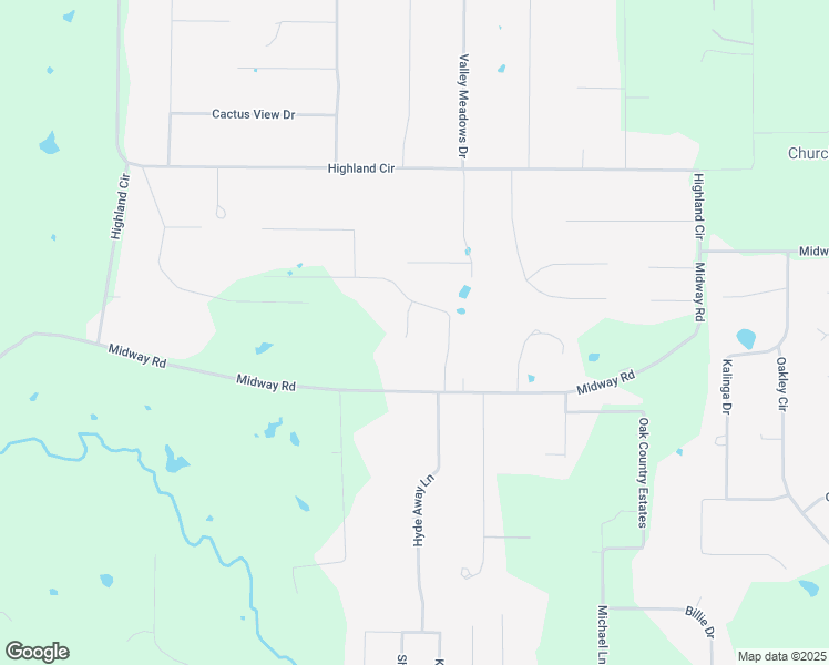 map of restaurants, bars, coffee shops, grocery stores, and more near 105 Canyon Valley Court in Weatherford