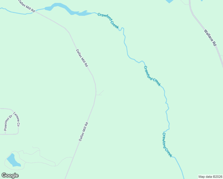 map of restaurants, bars, coffee shops, grocery stores, and more near 9200 Dallas Mill Road in Pine Mountain