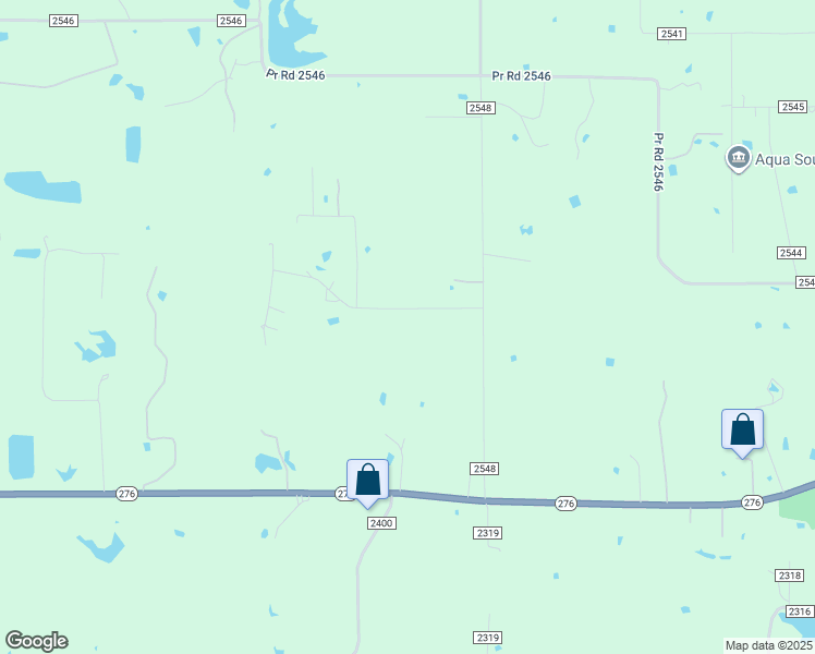 map of restaurants, bars, coffee shops, grocery stores, and more near 1995 Carroll Drive in Quinlan
