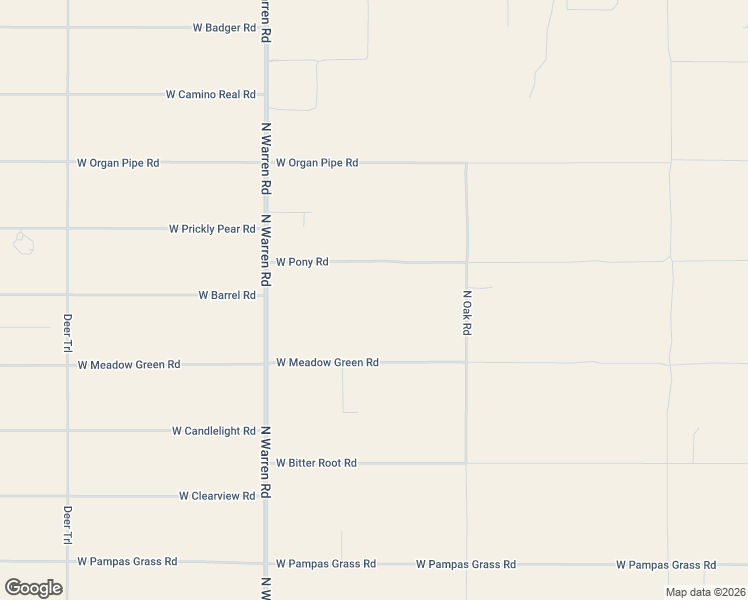 map of restaurants, bars, coffee shops, grocery stores, and more near 52223 West Pony Road in Maricopa