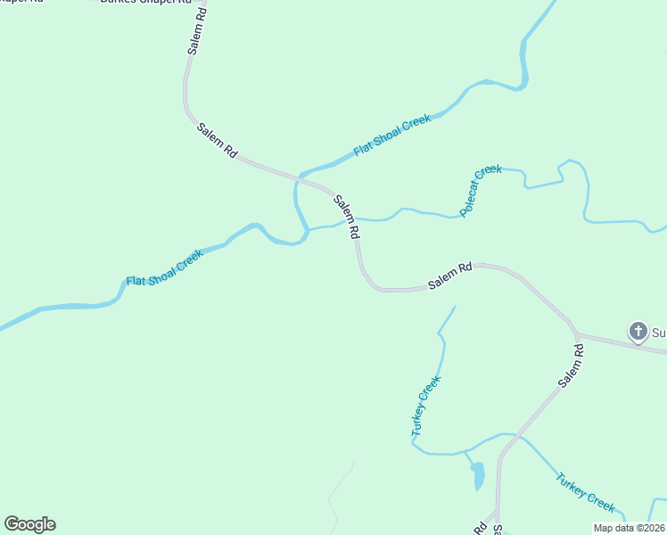 map of restaurants, bars, coffee shops, grocery stores, and more near 1850 Salem Road in Pine Mountain