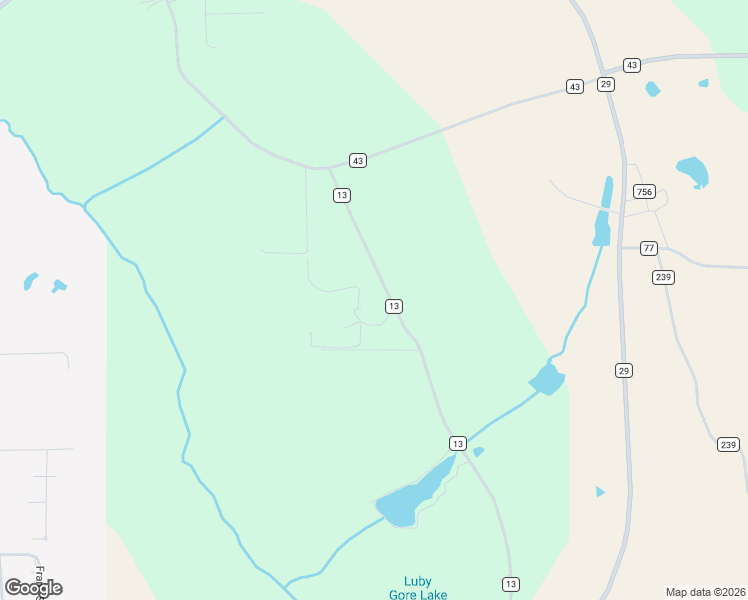 map of restaurants, bars, coffee shops, grocery stores, and more near 364 County Road 13 in Clanton