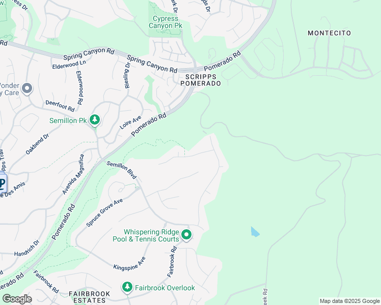 map of restaurants, bars, coffee shops, grocery stores, and more near 12446 Figtree St in San Diego