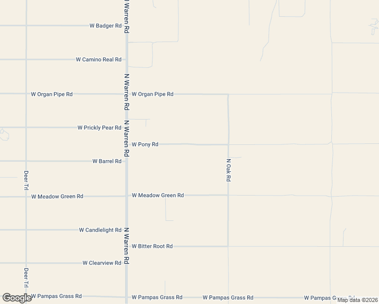 map of restaurants, bars, coffee shops, grocery stores, and more near 52223 West Pony Road in Maricopa