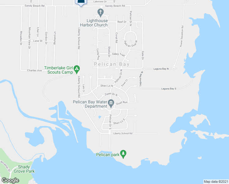 map of restaurants, bars, coffee shops, grocery stores, and more near 1509 Dawn Drive North in Azle