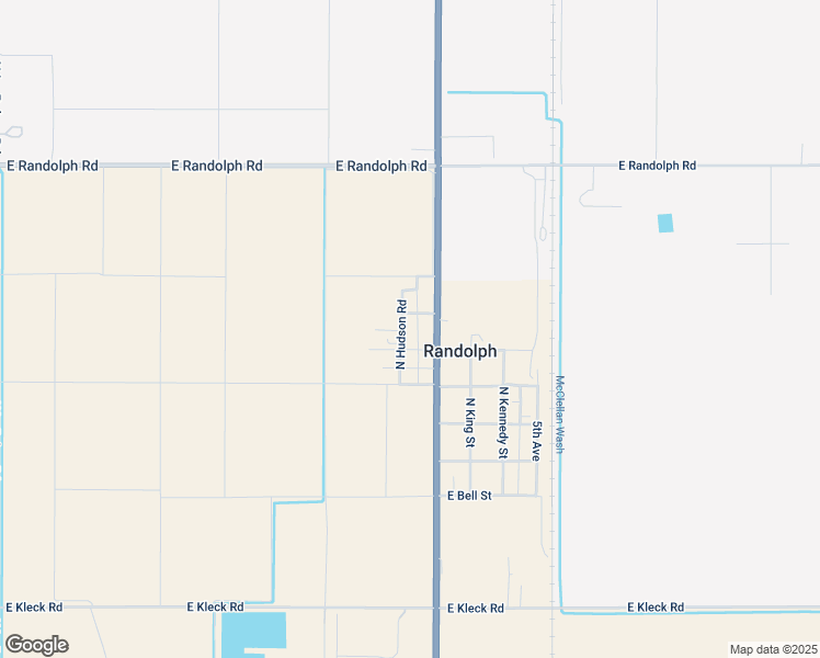 map of restaurants, bars, coffee shops, grocery stores, and more near 4205 North Hudson Road in Coolidge