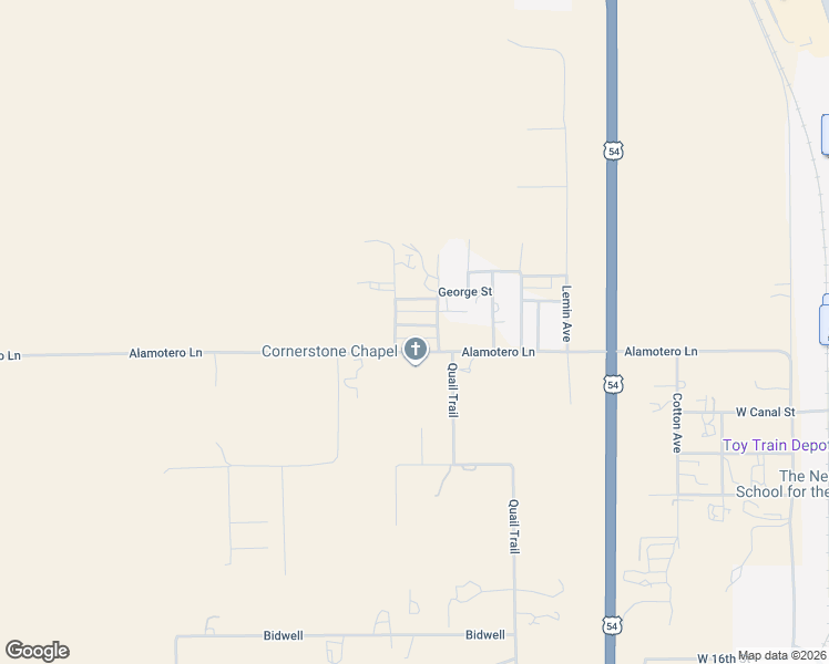 map of restaurants, bars, coffee shops, grocery stores, and more near 82-88 Alamotero Lane in Alamogordo