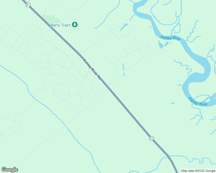 map of restaurants, bars, coffee shops, grocery stores, and more near 100 Ashley River Drive in Summerville