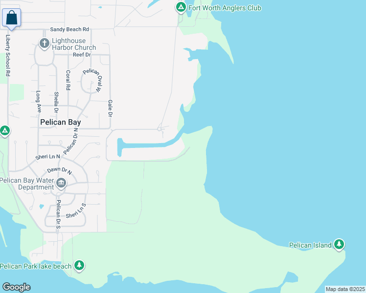map of restaurants, bars, coffee shops, grocery stores, and more near 1809 Laguna Bay South in Azle