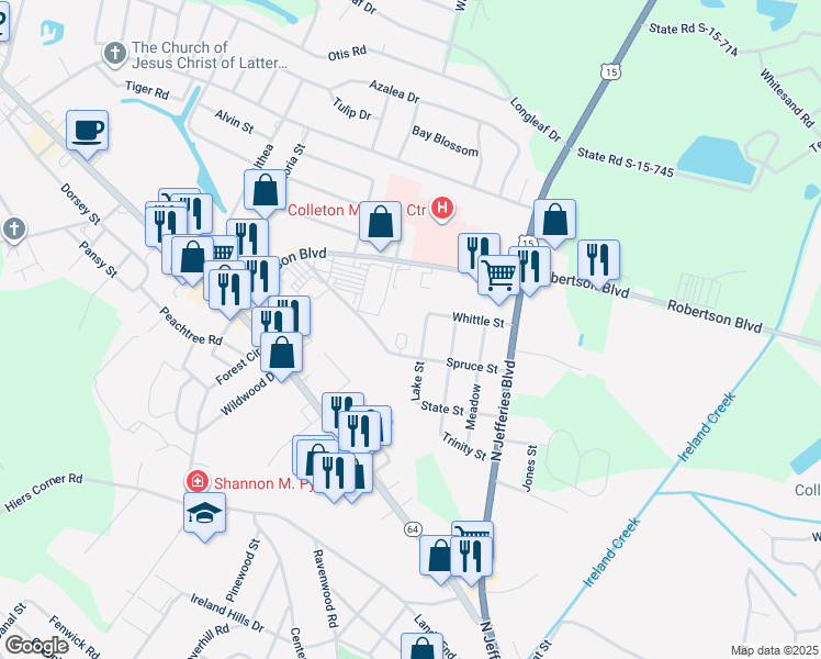 416 Spruce Street, Walterboro SC Walk Score