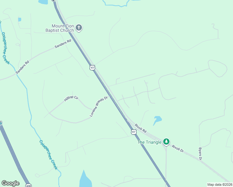 map of restaurants, bars, coffee shops, grocery stores, and more near 601-713 Glen Merry Boulevard in Macon