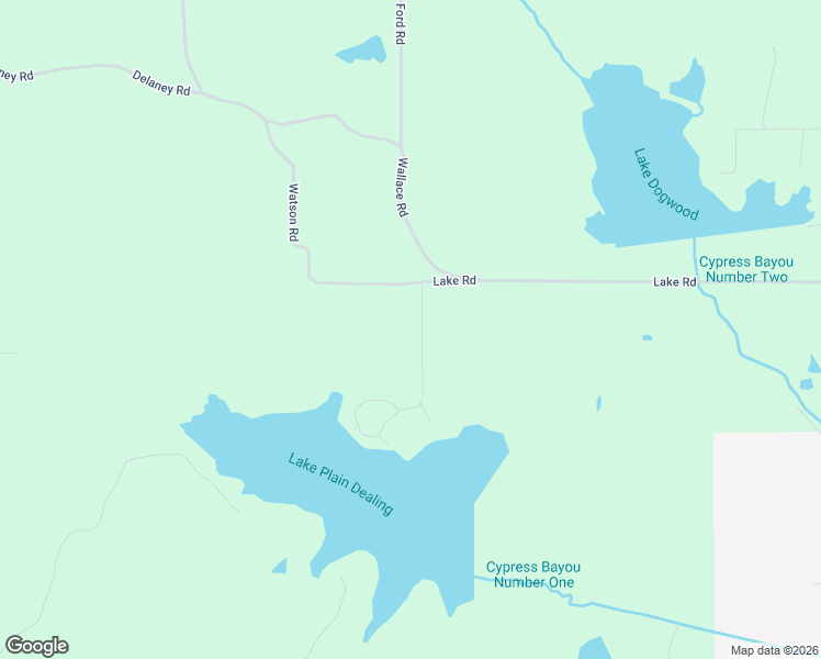 map of restaurants, bars, coffee shops, grocery stores, and more near 308-364 Lake Road in Plain Dealing