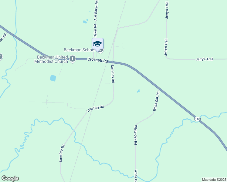 map of restaurants, bars, coffee shops, grocery stores, and more near 14947 Lum Day Road in Bastrop