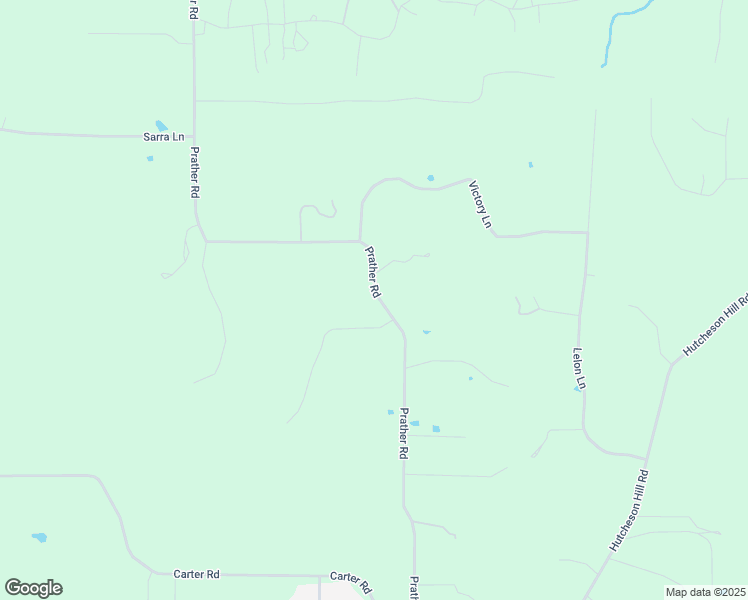 map of restaurants, bars, coffee shops, grocery stores, and more near 7001 Prather Road in Springtown