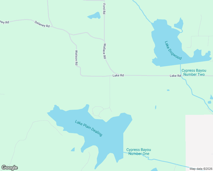 map of restaurants, bars, coffee shops, grocery stores, and more near 308-364 Lake Road in Plain Dealing