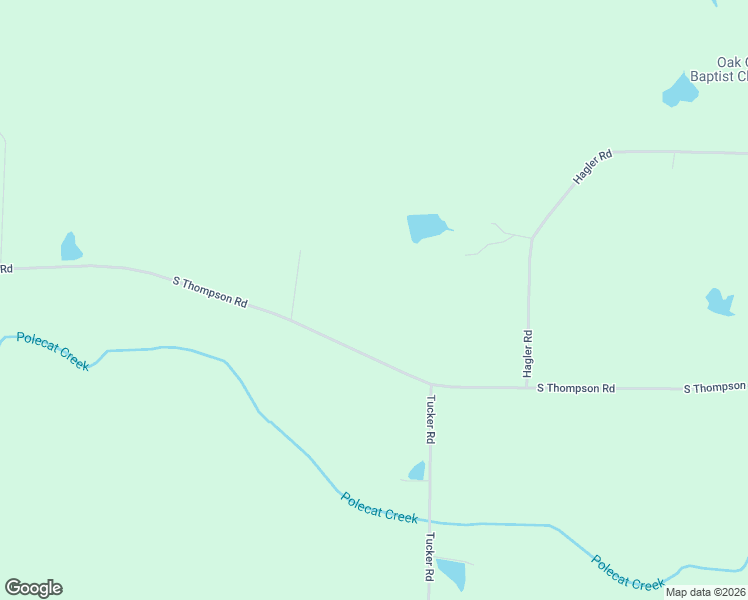 map of restaurants, bars, coffee shops, grocery stores, and more near 716 South Thompson Road in Pine Mountain