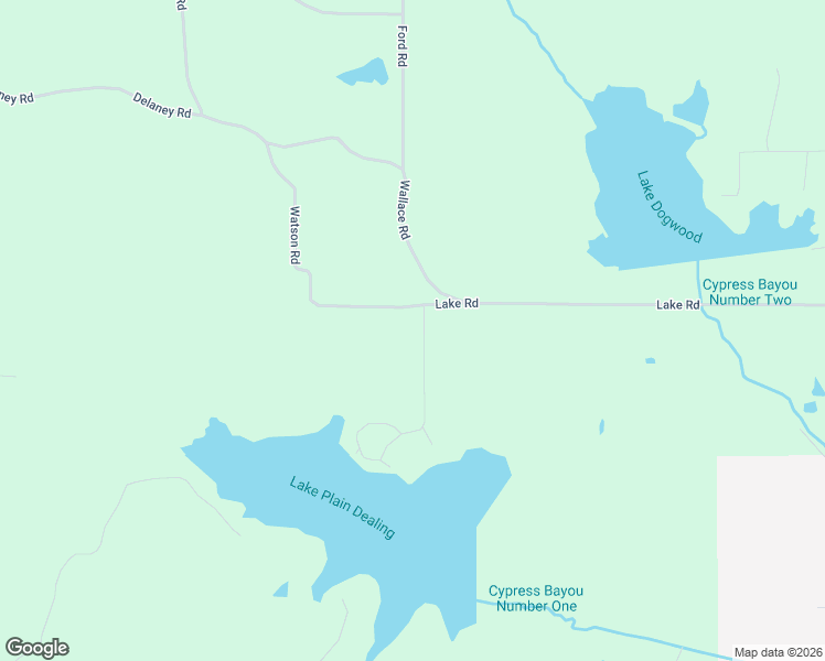 map of restaurants, bars, coffee shops, grocery stores, and more near 308-364 Lake Road in Plain Dealing