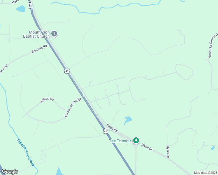 map of restaurants, bars, coffee shops, grocery stores, and more near 7 Stirling Court in Macon