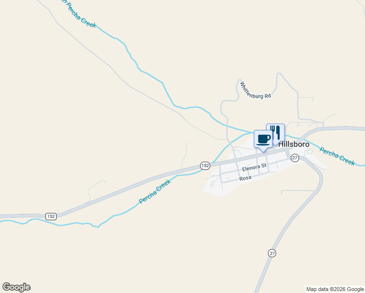 map of restaurants, bars, coffee shops, grocery stores, and more near 10 State Yard Road in Hillsboro