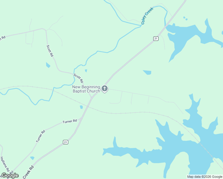 map of restaurants, bars, coffee shops, grocery stores, and more near Stowe Ferry Road in Alexander City