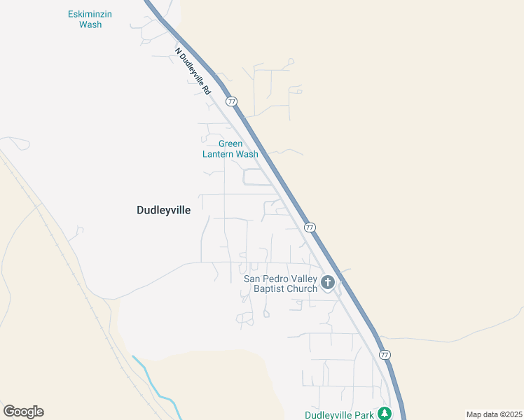 map of restaurants, bars, coffee shops, grocery stores, and more near 78053 East Andes Avenue in Winkelman
