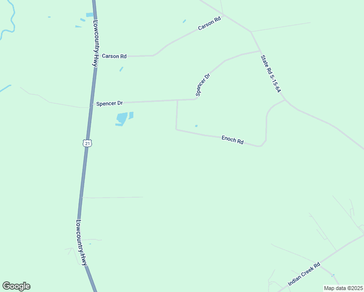 map of restaurants, bars, coffee shops, grocery stores, and more near 715 Enoch Road in Colleton County