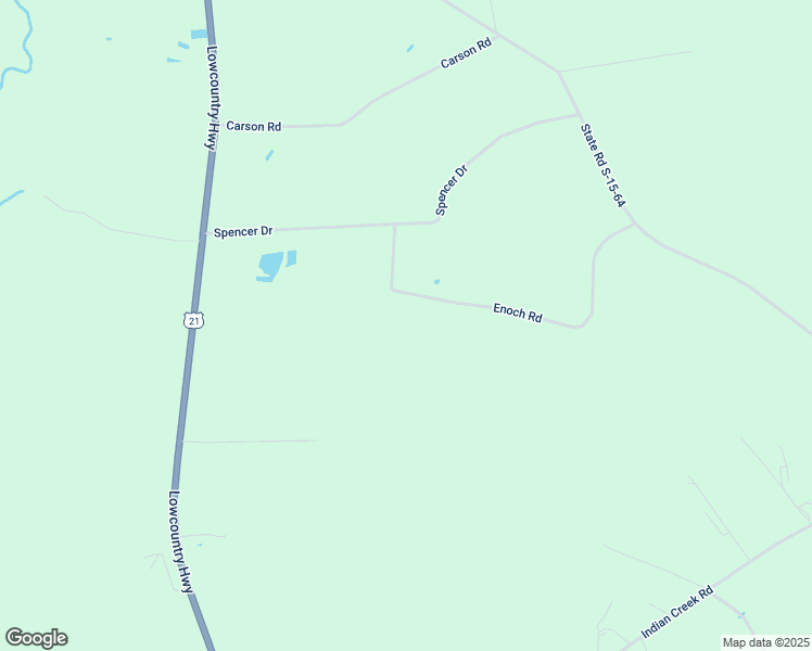 map of restaurants, bars, coffee shops, grocery stores, and more near 715 Enoch Road in Colleton County