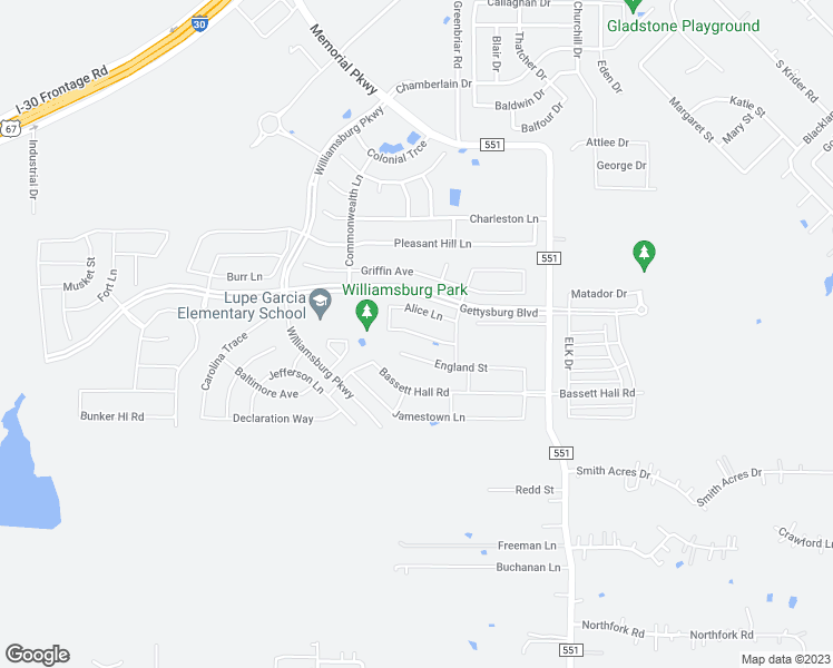 map of restaurants, bars, coffee shops, grocery stores, and more near 525 Hunt Farms Road in Royse City