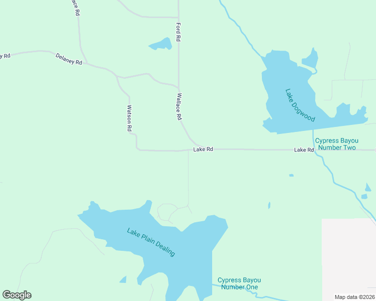 map of restaurants, bars, coffee shops, grocery stores, and more near 308 Lake Road in Plain Dealing