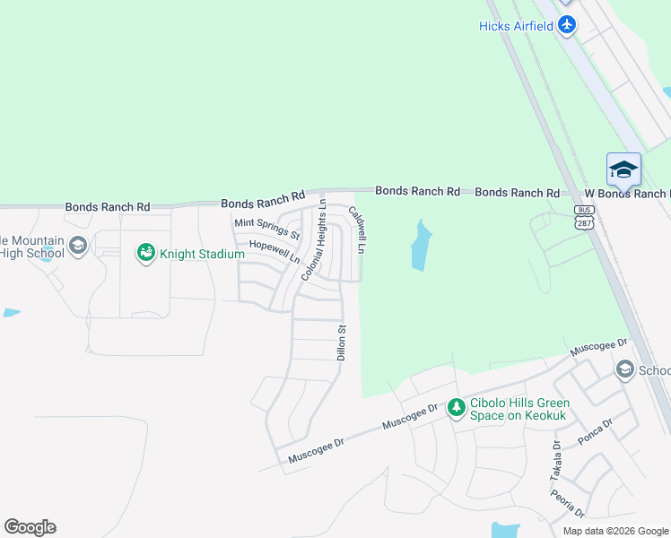 map of restaurants, bars, coffee shops, grocery stores, and more near 10913 Dillon Street in Fort Worth