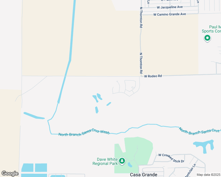 map of restaurants, bars, coffee shops, grocery stores, and more near 2367 North Sand Hills Court in Casa Grande