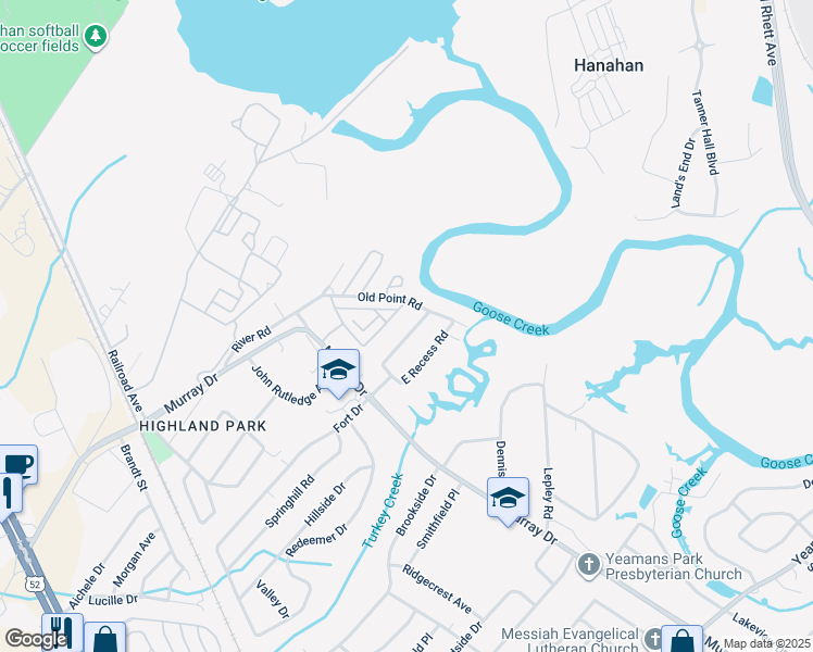1008 Recess Road, Hanahan SC Walk Score