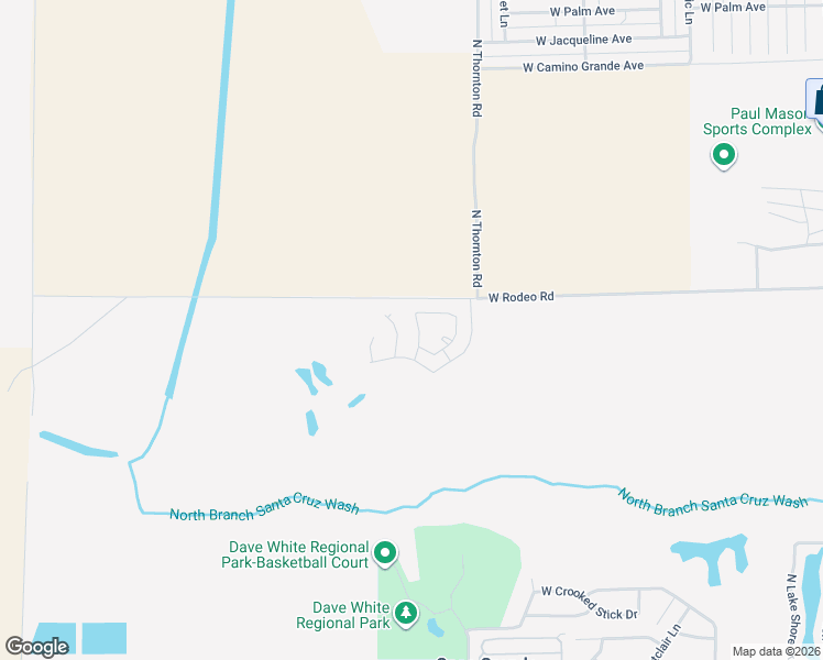 map of restaurants, bars, coffee shops, grocery stores, and more near 1073 North Greyhawk Loop in Casa Grande