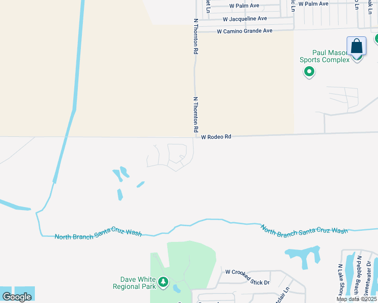 map of restaurants, bars, coffee shops, grocery stores, and more near 2374 Greenbrier Lane in Casa Grande
