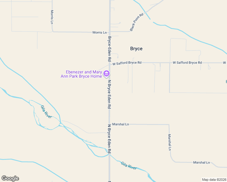 map of restaurants, bars, coffee shops, grocery stores, and more near 6552-6698 Bryce Road in Pima