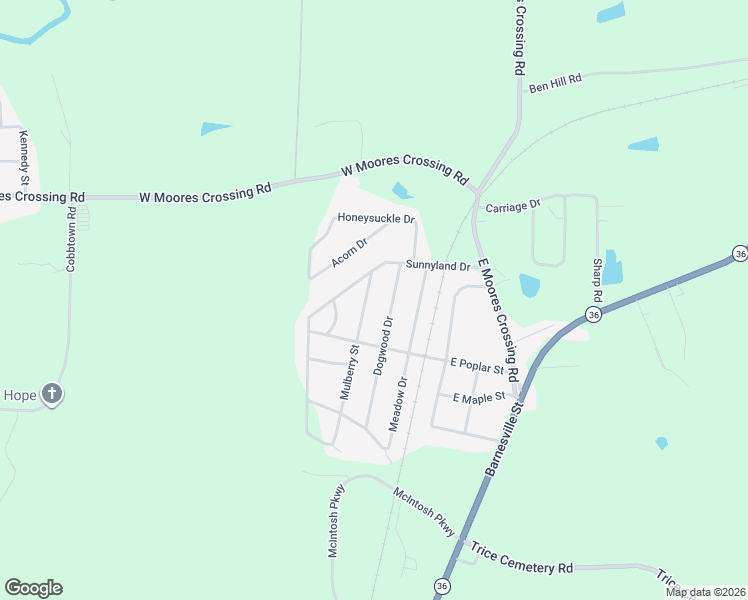 map of restaurants, bars, coffee shops, grocery stores, and more near 507 Mulberry Street in Thomaston