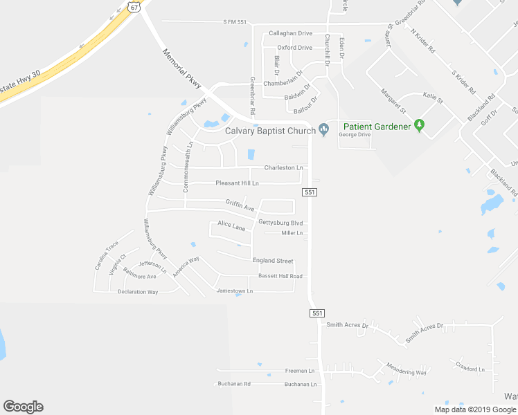 map of restaurants, bars, coffee shops, grocery stores, and more near 500 Kensington Place in Royse City