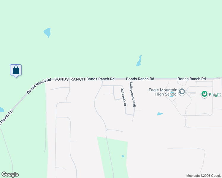 map of restaurants, bars, coffee shops, grocery stores, and more near 4001 Fernbury Court in Fort Worth