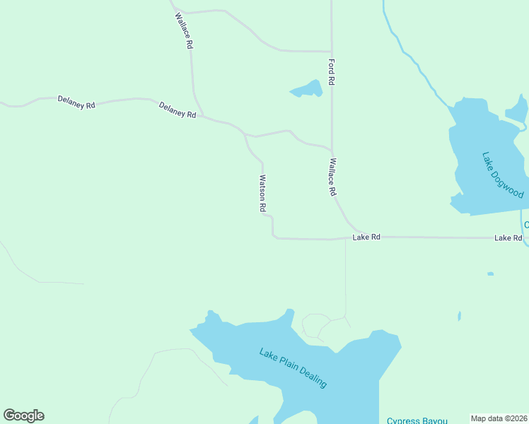 map of restaurants, bars, coffee shops, grocery stores, and more near 298 Watson Road in Plain Dealing