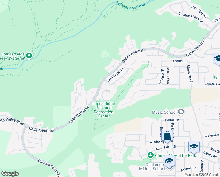 map of restaurants, bars, coffee shops, grocery stores, and more near 11315 Paul Barwick Court in San Diego