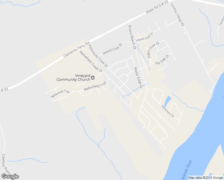 map of restaurants, bars, coffee shops, grocery stores, and more near 310 Tidal Rice Court in Wando