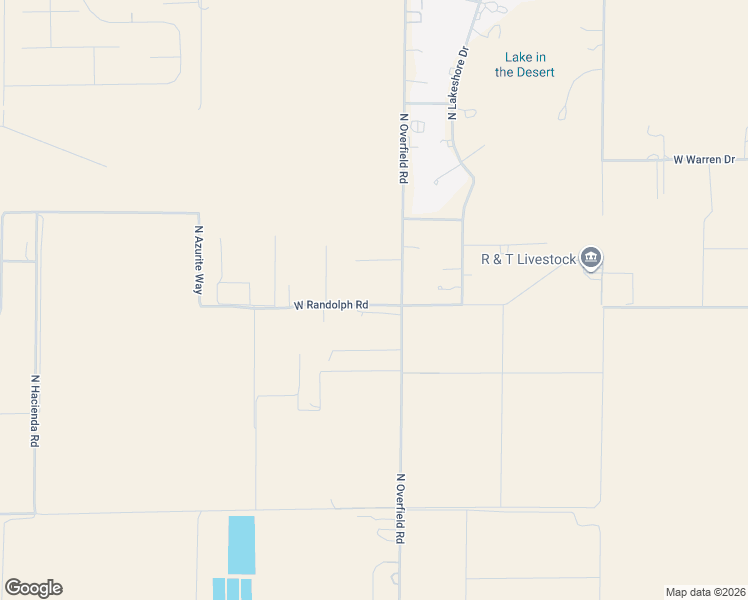 map of restaurants, bars, coffee shops, grocery stores, and more near 8138 West Randolph Road in Casa Grande