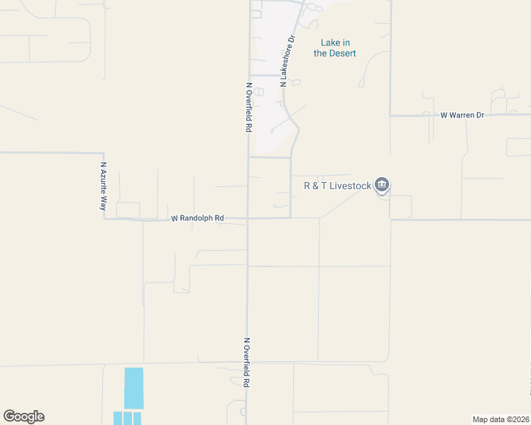 map of restaurants, bars, coffee shops, grocery stores, and more near 7902 West Randolph Road in Casa Grande