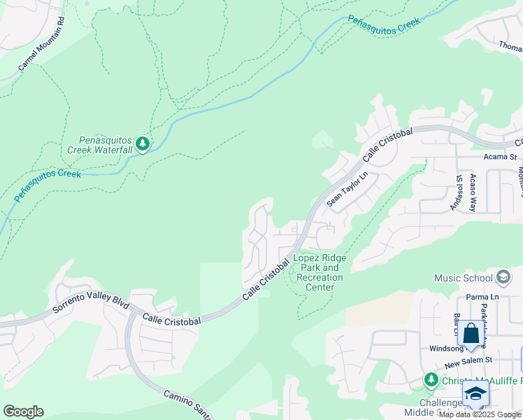 map of restaurants, bars, coffee shops, grocery stores, and more near 11304 Caminito Rodar in San Diego