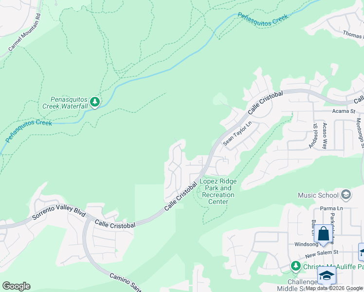 map of restaurants, bars, coffee shops, grocery stores, and more near 11305 Caminito Rodar in San Diego